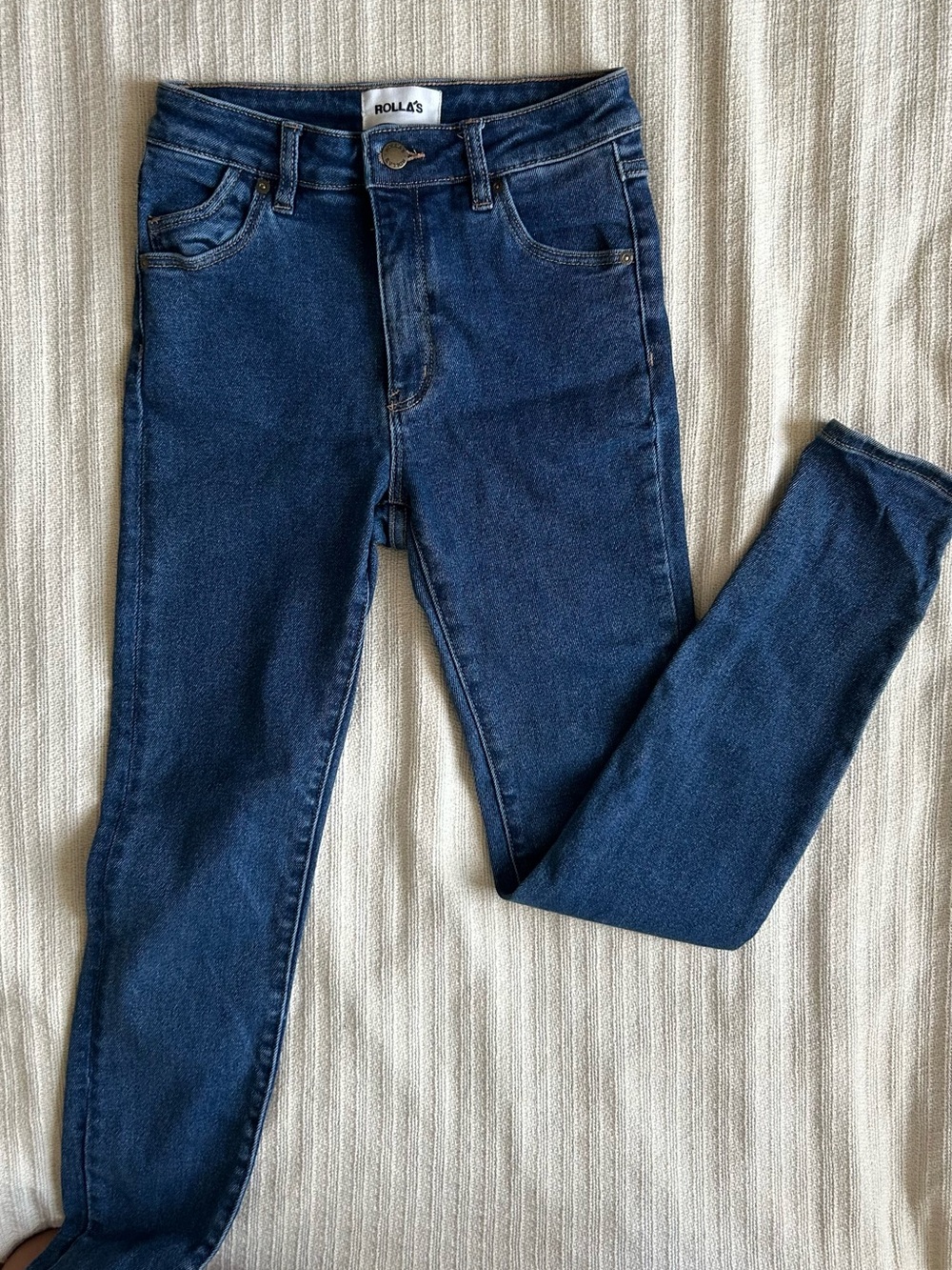 ROLLA'S West coast Ankle Mid-Rise Skinny Jeans
